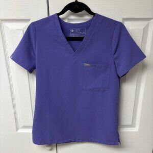 Figs Catalina Women's Scrub Top - Amethyst - Size XS